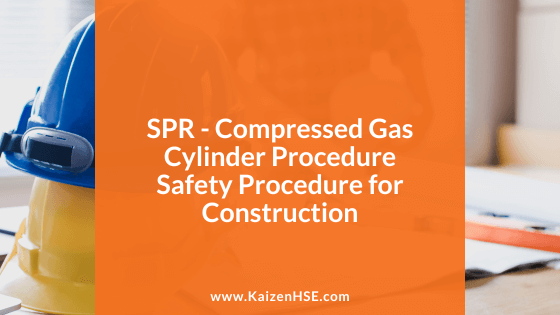 Compressed Gas Cylinder Procedure Template