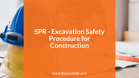 Excavation Safety Procedure Template